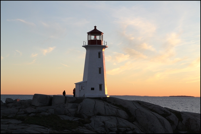 Rex Beanland, Lighthouse At Peggy's Cove