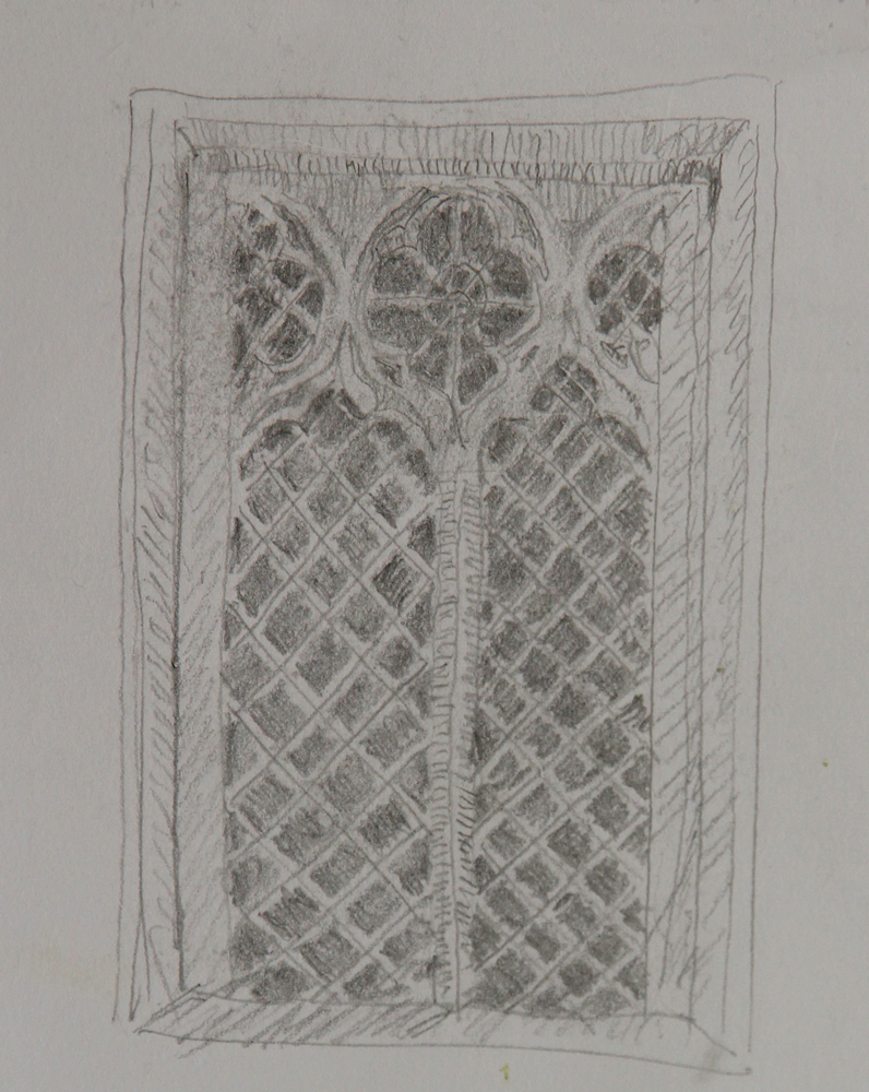 Rex Beanland, St John Of Beverley Church, Harpham, Detail